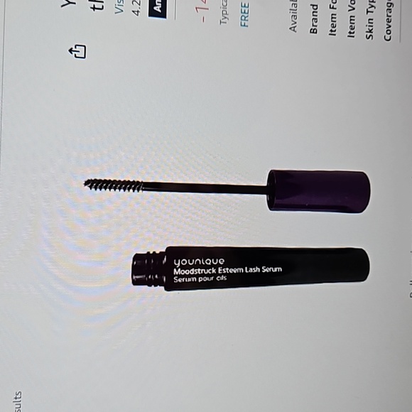 MOODSTRUCK NIB ESTEEM LASH SERUM 75ML/O.25 OZ - Picture 2 of 6